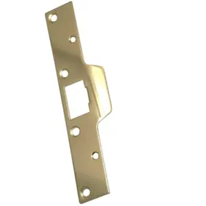 212 MAIN Belwith Products 1025 3-in Security Strike Latch Plate, Door Hardware Component, Security Latch
