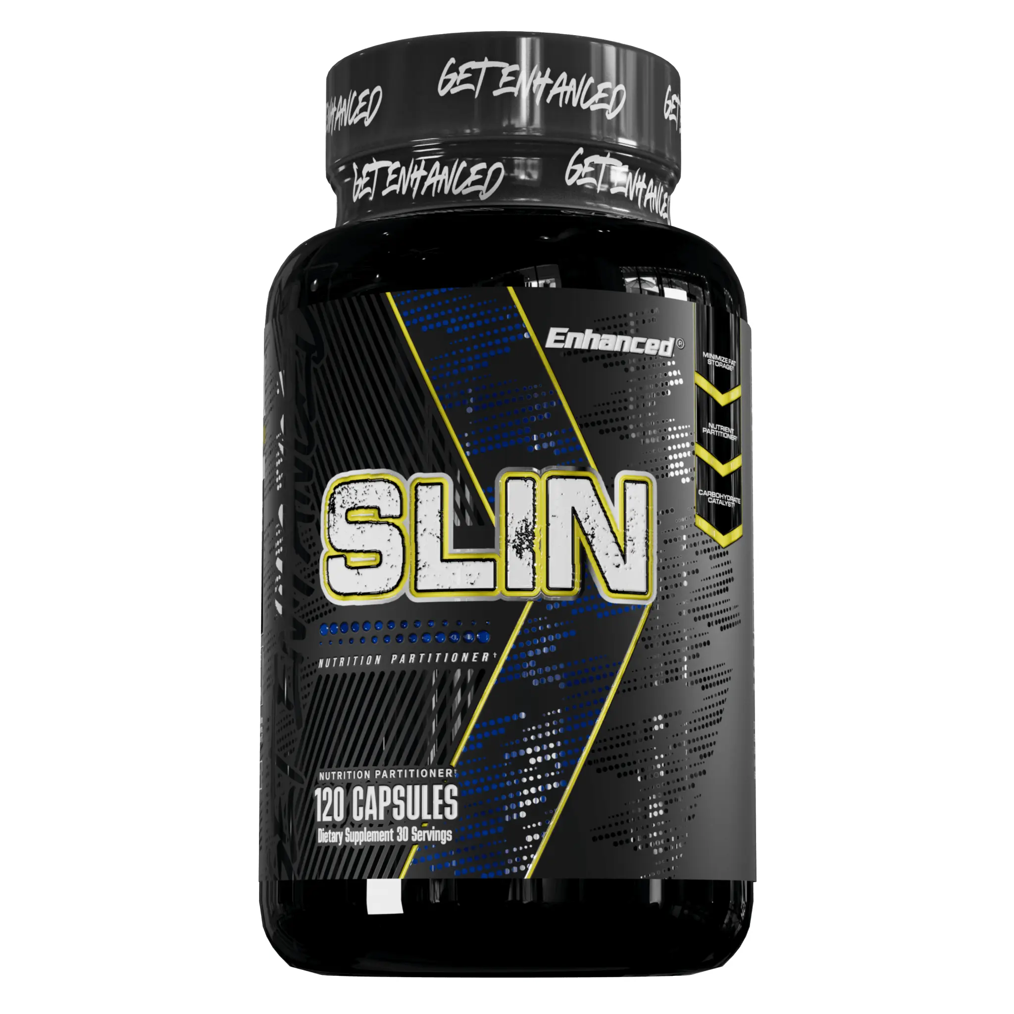 Enhanced Slin Nutrient Partitioning Supplement - Carb Support, Fitness, Healthcare & Diet Support (120 Capsules) Edible Dietary