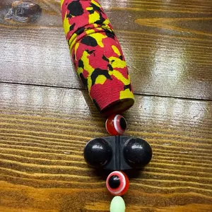 Red, Black, & Yellow Camo XL Matt Cat Rig