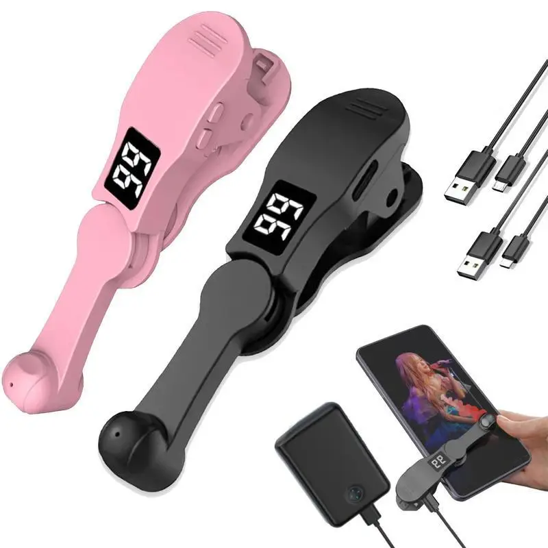 Smart Automatic Screen Clicker Device,Use With Power Plugged In,Simulate Finger Continunous Clicker,Adjustable Speed Physical Clicker for Games,Live L