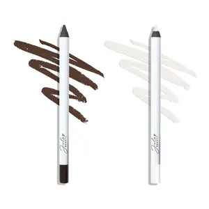 When Pencil Met Gel All-Day Eyeliner Duo: Rich Brown & White Matte