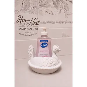 Standard Size Hen on Nest Soap Holder