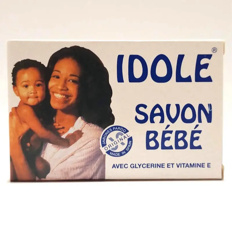 IDOLE Baby-Safe Exfoliating Soap with Vitamins + Glycerin, Gentle Wash for Infant Care, Exfoliates Skin