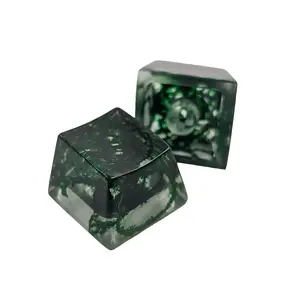 Real Moss and Flower Keycaps, Custom Keycaps, PC Gaming Keycaps, Cottagecore Keycaps