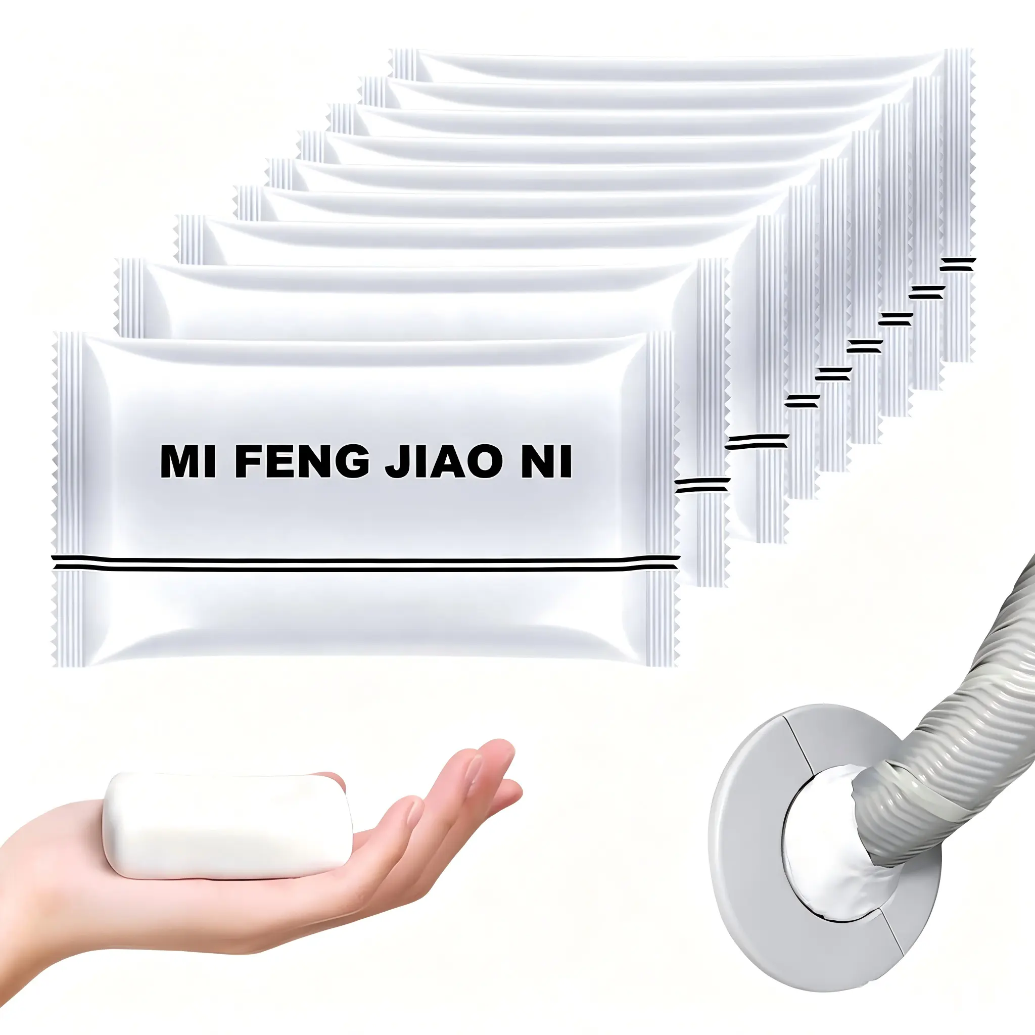 Waterproof Sealant Putty,Quick MendingMud,Repair Wall Holes,for Drain Connection,WallHole,Air Conditioning Hole Waterproof Seal Putty.