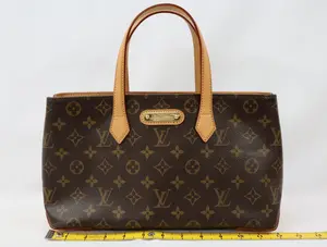 Pre-owned Louis Vuitton Canvas Tote Bags #BP5510 Monogram Wilshire PM Tote Bag Handbag M45643