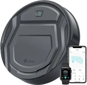 Lefant M210 Pro Robot Vacuums, Strong 2200Pa Suction, 120mins Runtime, 6 Cleaning Modes, Self-Charging Robotic Vacuum, WiFi/App/Alexa Control, Ideal for Pet Hair, Hard Floor