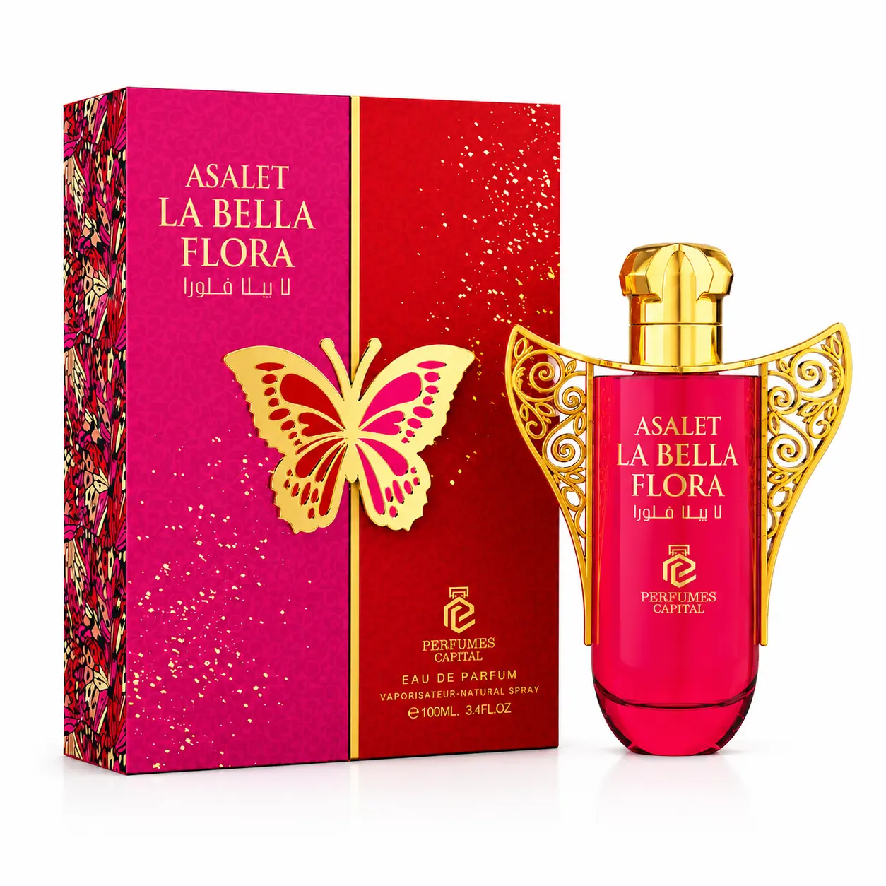 Asalet La Bella Flora Eau de Parfum 100ml | Luxury Floral Fruity Women's Perfume