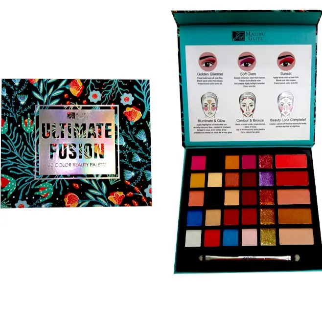 30 Color Beauty Palette, eyeshadow makeup