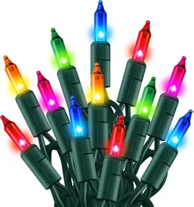 Christmas Mini String Lights, 30FT 150 Incandescent Light Up Fairy Lights with UL Certified Xmas Decorations for Indoor Outdoor Yard Party Christma