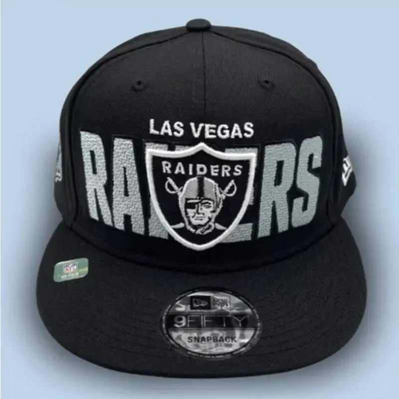 Must-Have Raiders Fan Gear: New Era Snapback w/ Retro LV Shield Logo Must-Have Raiders Fan Gear: New Era Snapback w/ Retro LV Shield Logo