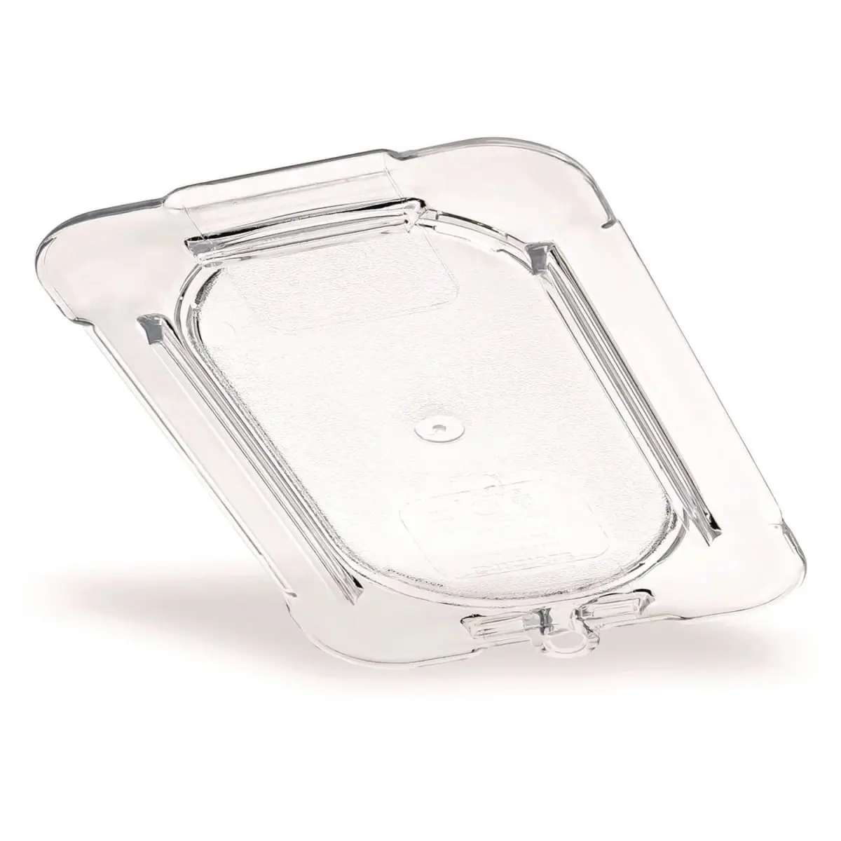 Carlisle CFS10336U07 Flat Universal Kitchen Container Lid, Clear, 0.11 Size - Compatible with Pans & Kitchen Utensils
