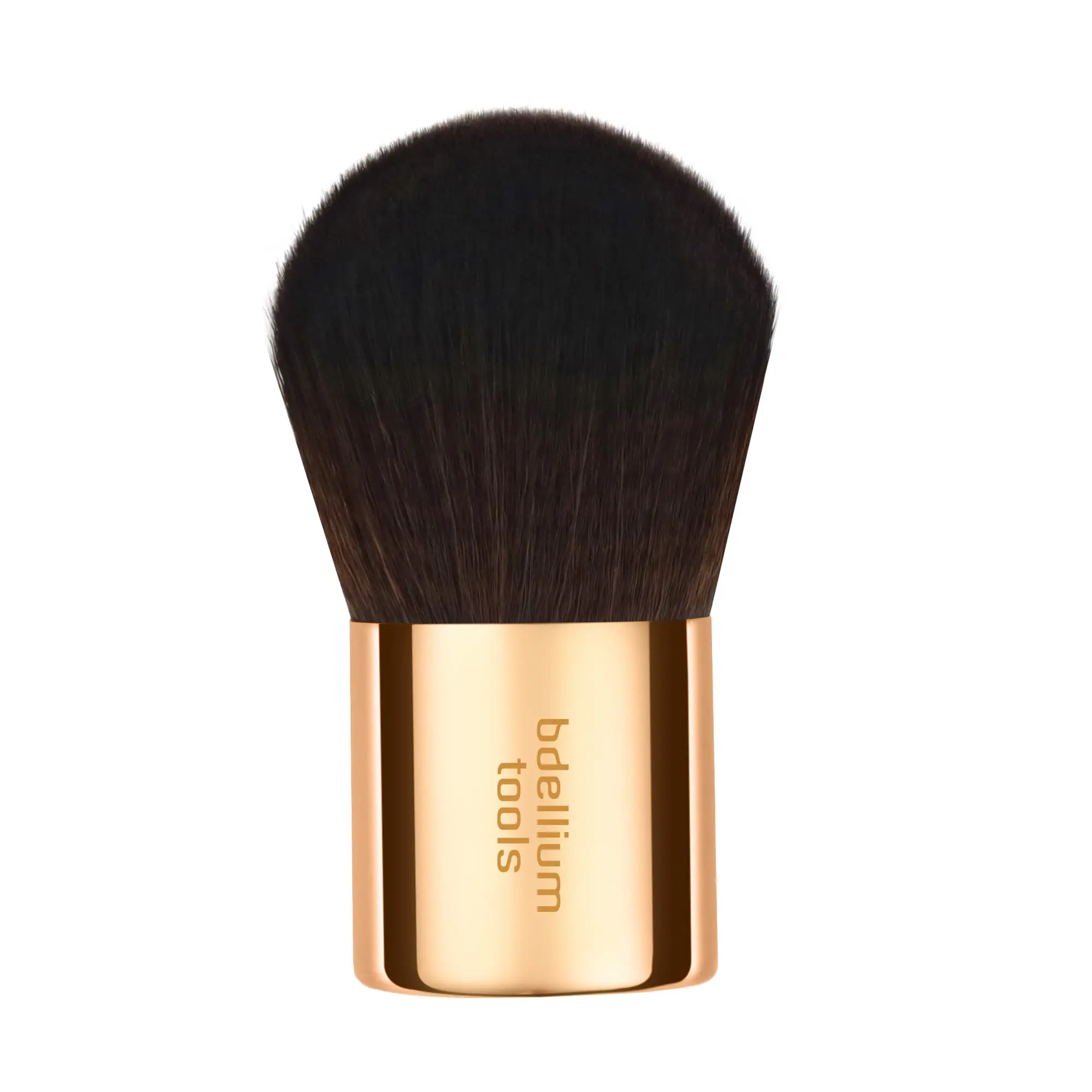 Bdellium Tools Golden Triangle 995 Kabuki Synthetic Makeup Brush - Vegan, Cruelty-Free, Hypoallergenic, Rose Gold Handle, 2.8 Inches