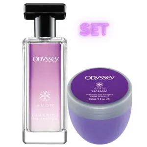 Avon Classics Odyssey Cologne 1.7 fl.oz. & Skin Softener 5 oz. SET of 2