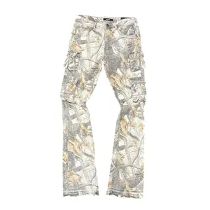 Kind Red Essential Camo Stacked Pants (Snow Fall Camo) KD2045B