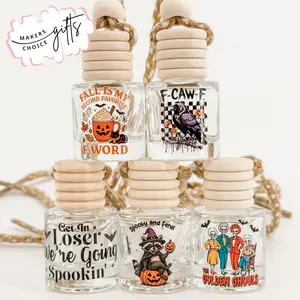 Makers Choice Gifts Fall Scented Car Air Freshener Long Lasting Scented Diffuser for Rearview Mirror Clean Ingredients & Practical Gift