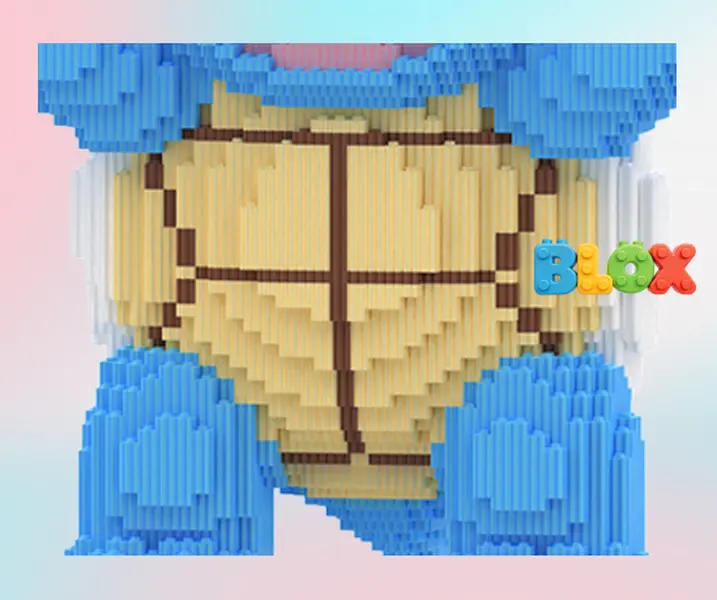 Bolx Toy 3D Micro Blocks Anime Figure (SQ)
