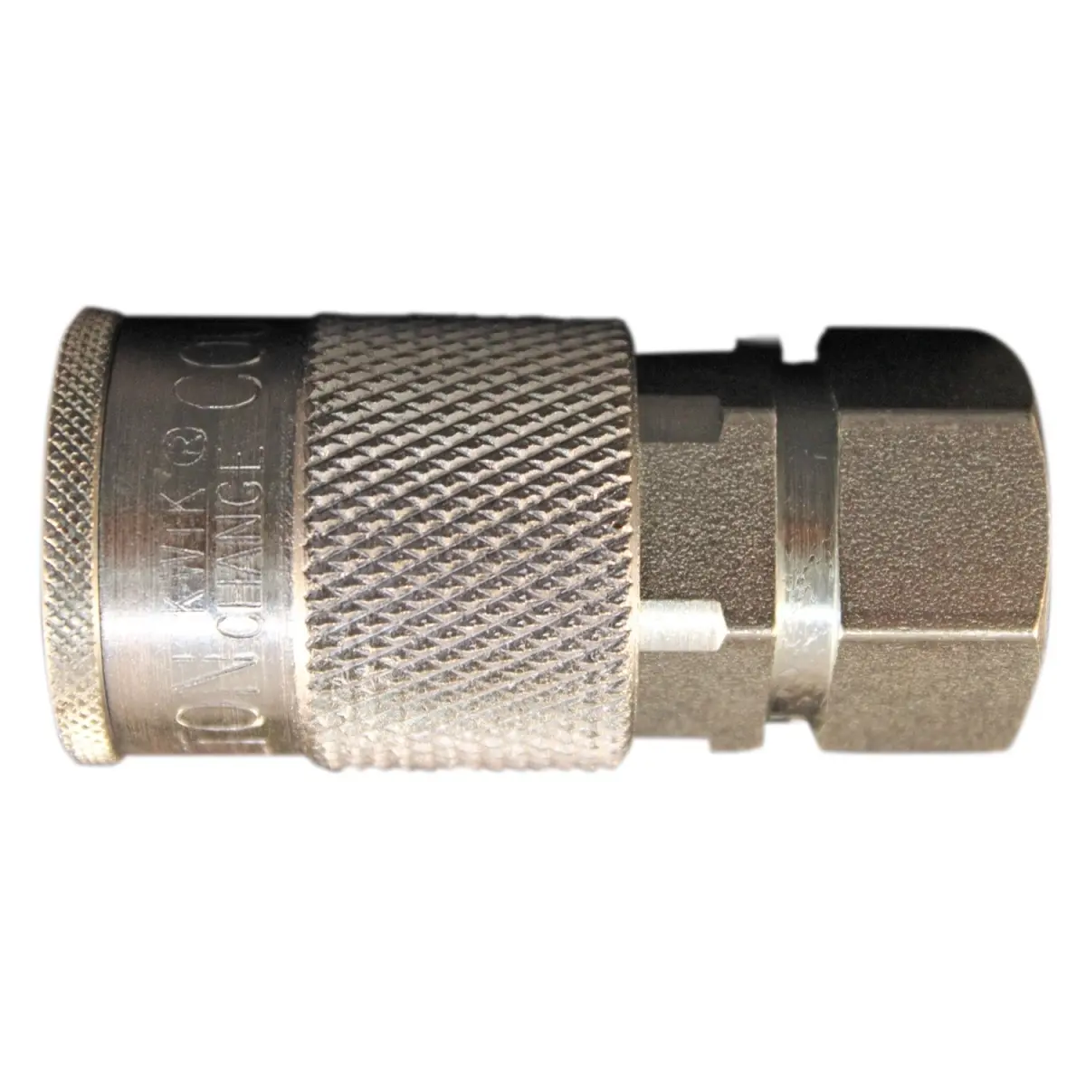 Milton 3/8"-FNPT H Style Steel Coupler - 0.37 in., FNPT Thread, 300 PSI, Quick Connectors Pipes, Pipe Fittings & Accessories, Automotive High-Flow Tools for Construction & Fleet Maintenance