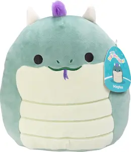 Squishmallows Original 10-Inch Magtus The Snake - Official Jazwares Plush - Collectible Soft & Squishy Snake Stuffed Animal Toy - Add to Your Squad - Gift for Kids, Girls & Boys