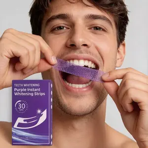 Upgrade 2ND Technology Strips, Teeth Whitening Strips for Sensitive Teeth – Safe on Enamel, Strong on Stains! Professional Whitening Kit Erases Coffee, Wine, Smoke Marks Fast. Secure Grip, Minty Clean (14 Strips) Radiant