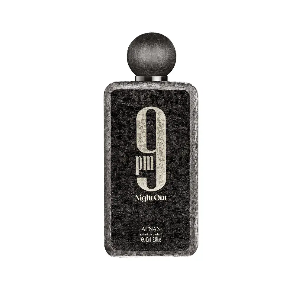 Afnan 9 PM Night Out Unisex Extrait de Parfum, 100ml (3.4 oz)
