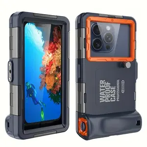 Waterproof Phone Case for Iphones & Samsungs, Ideal for Dive/snorkel Adventures, Fits Devices Under 6.9 Inches, Perfect for Photos/videos, Accessories