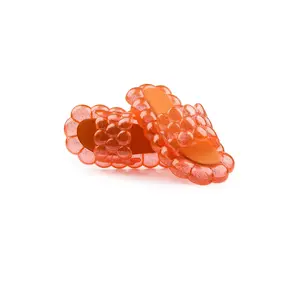 Langie Orange Bubble Slides