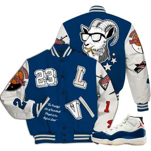 Rare Air Dunkare Varsity Jacket Redesigned With G.O.A.T Trophy Graphics, Premium Sneakerhead Streetwear Built For Collectors Who Love Bold Prints