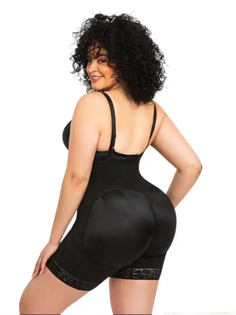 Shapellx AirSlim Firm Tummy  Bodysuit With Butt Lifter Shorts Shapewear Womenswear for creator