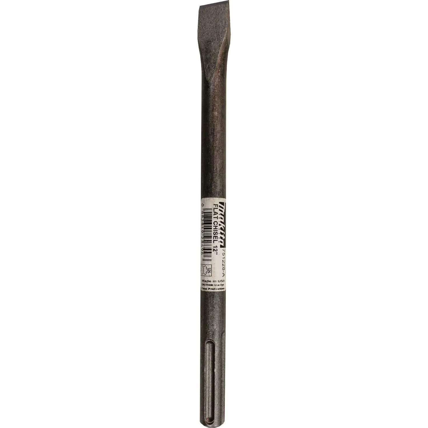 Makita (751228-A) 1" x 12" Flat Chisel, SDS-MAX Hand Tool, Hand Tools