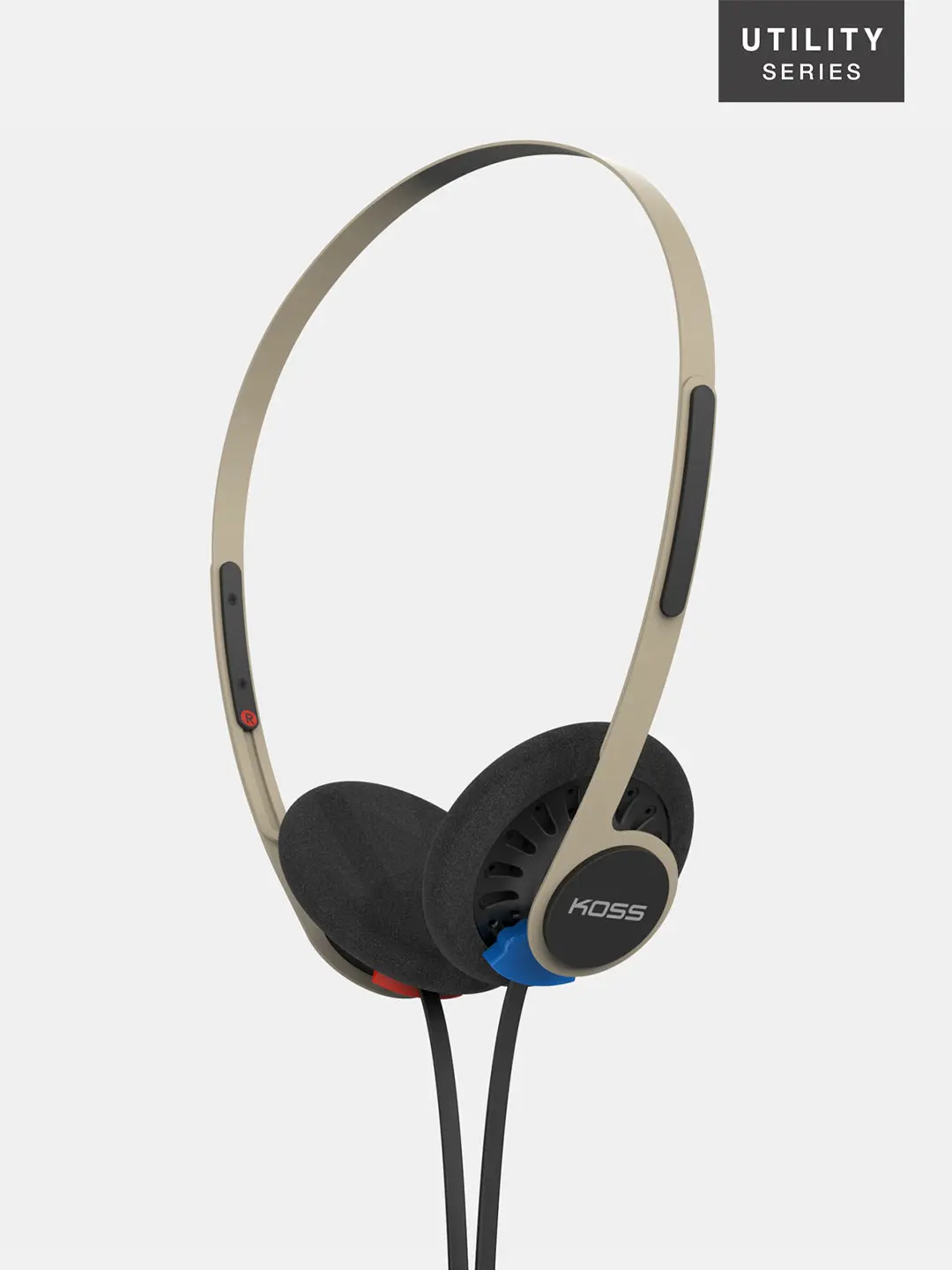 KPH40 Utility Retro Style On-Ear Stereo Sound Headphone - High-Fidelity, Detachable Cord, Bluetooth Headset, Compatible with Adapter & Electronic Devices