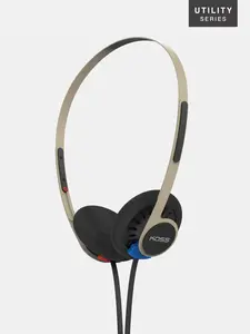 KPH40 Utility, Retro Style On-Ear Headphone, High-Fidelity, Detachable Cord