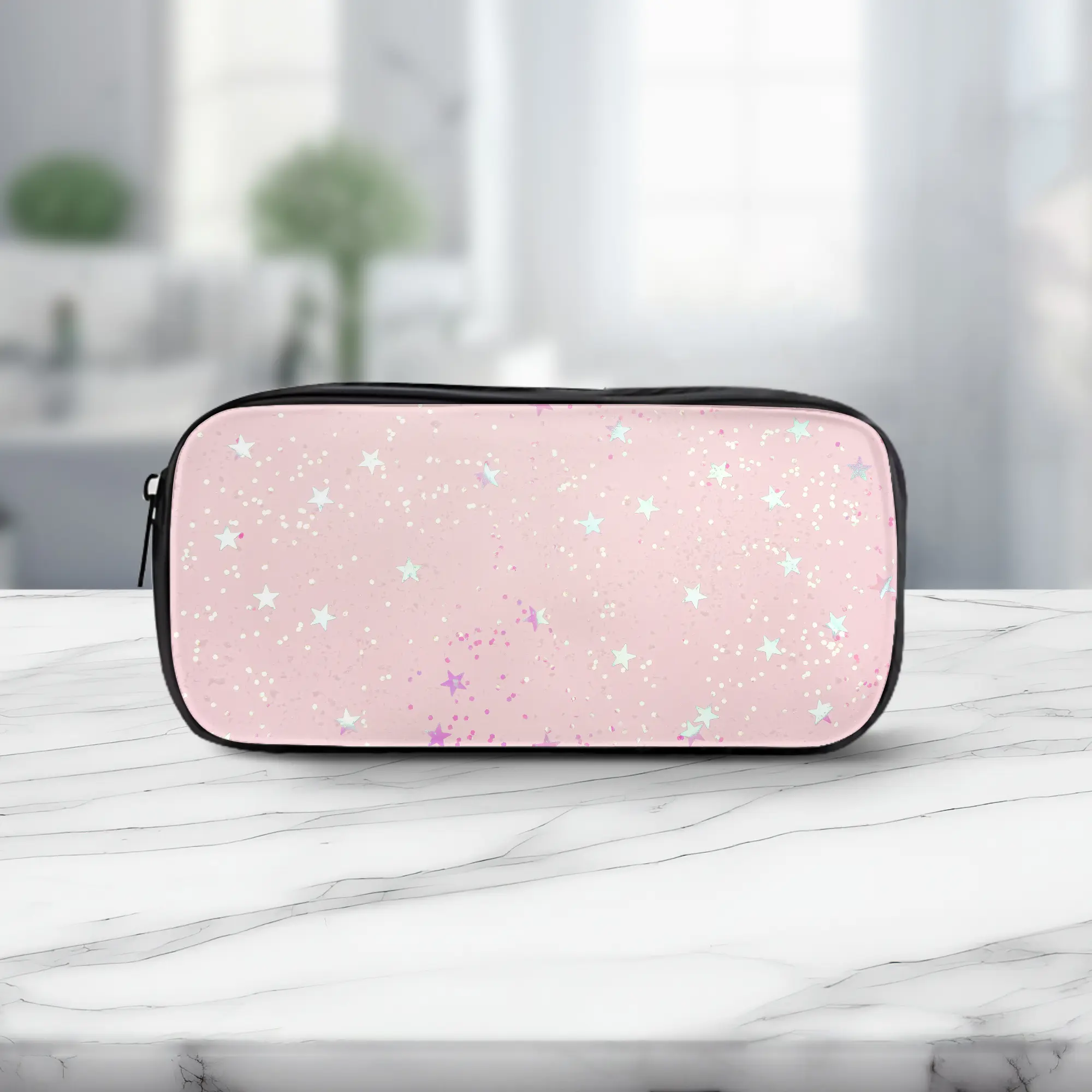Custom Pencil Case - Personalized Photo Design Durable Lightweight Secure Zipper Closure Perfect for School Home Travel