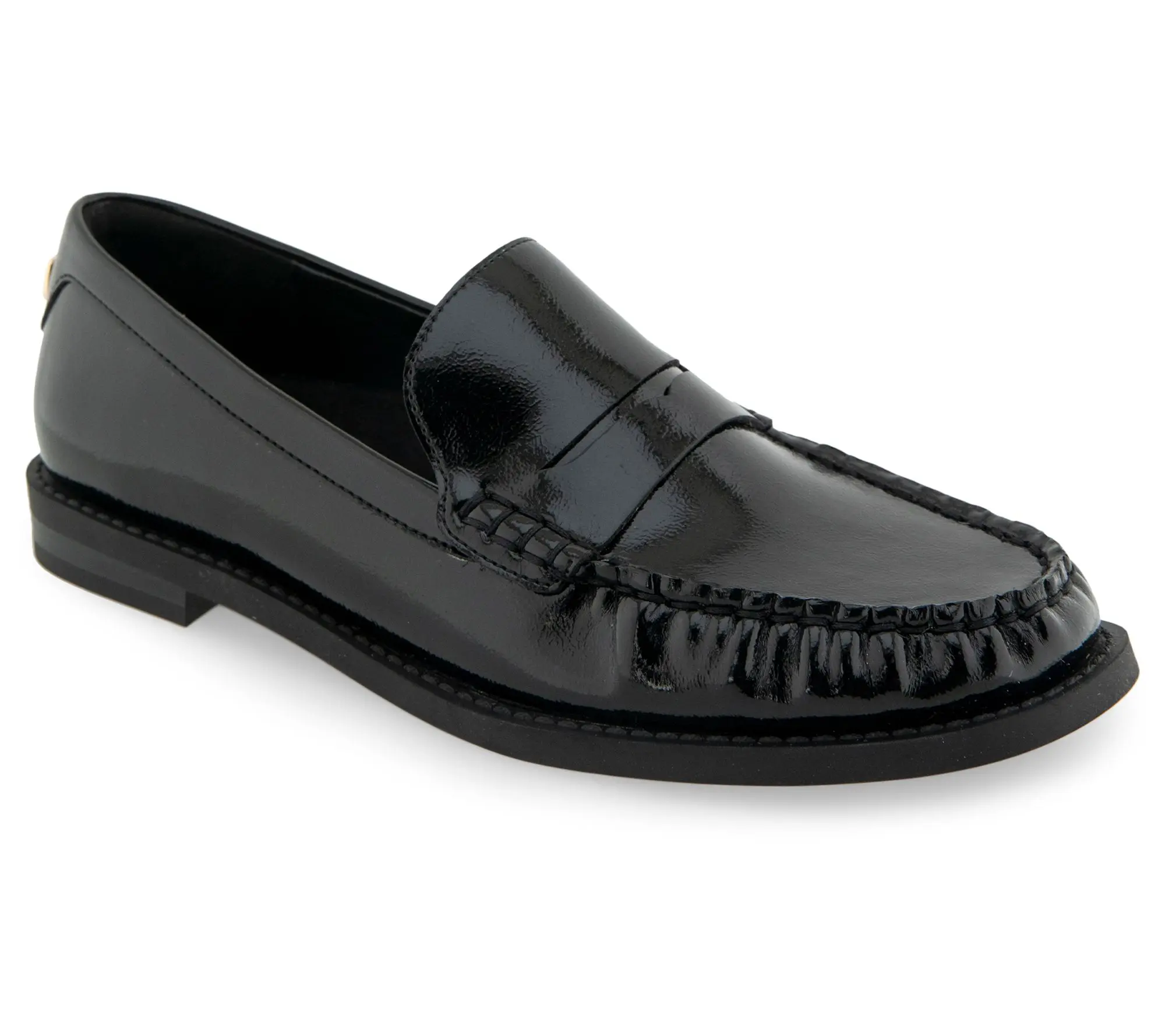 Aerosoles Block Heel Slip On Loafer - Sienna