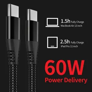 USB C to USB C Cable 60W Grey, for iPhone 16 Fast Charger Cable for iPhone 15 16 ProMax Plus, MacBook, iPad Pro Air, for Samsung Galaxy $25 $24 $23 $22 $21, A55 A54 A15, MotoPixel