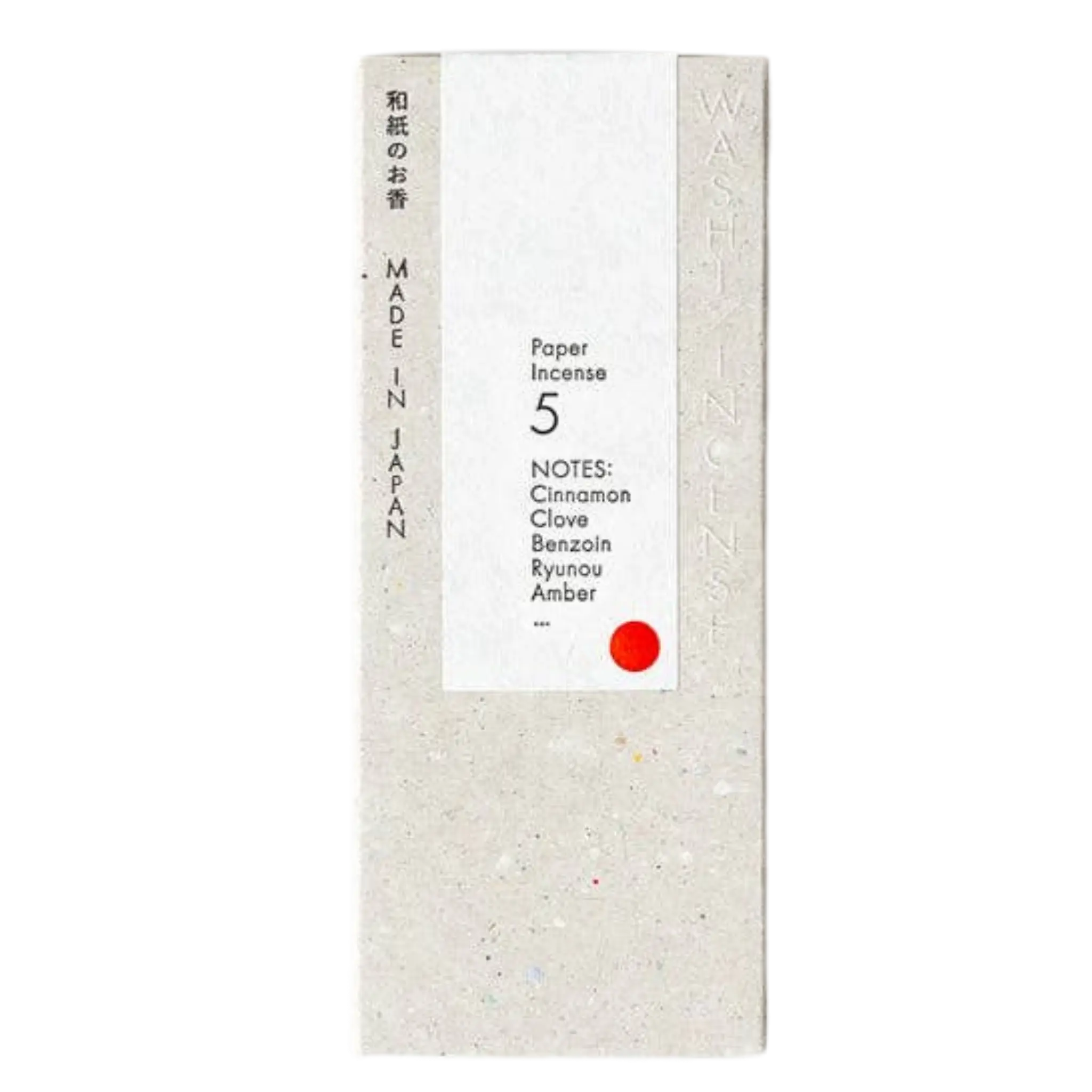 Morihata - Washi Paper Incense Strips (#5 Smoky Comfort)