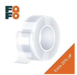 Heavy Duty(9.85FT), Nano Double Sided Adhesive Tape, Clear Mounting Tape Picture Hanging Adhesive Strips. Double Sided Tape Heavy Duty(9.85FT), Nano Double Sided Adhesive Tape, Clear Mounting Tape Picture Hanging Adhesive Strips.