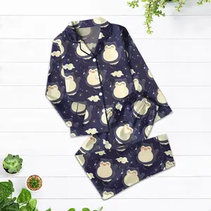 Anime Snorlax Pajamas Long Set, Snorlax Dream pyjamas, Pajamas For Couple, Gift For Him, Poke Lover Y2K Crewneck, Family pajamas