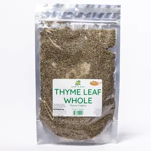 Herb To Body Thyme Leaf Whole | Thymus Vulgaris | Wildcrafted | 4oz Flavor Spice Flavor Spice