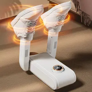 Electric Shoe Dryer Boot Dryer Portable Ultra Quiet ShoeDryer & Warmer for Work Boots Gloves Shoes FoldingDesign Timing Function 6000 Model