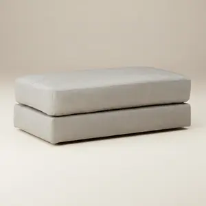 Amiata Oversized Accent Ottoman - Natural