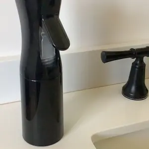 Continuous Spray Bottle with Ultra Fine Mist-Continuous Mister Spray Bottle for HairstylingCleaning, Plants, Pets, Barbers, Salons, HighPressure Spray Bottle, Portable Refillable MistSprayer (White -7.040z/200ml) Garment Steamer Steam Iron