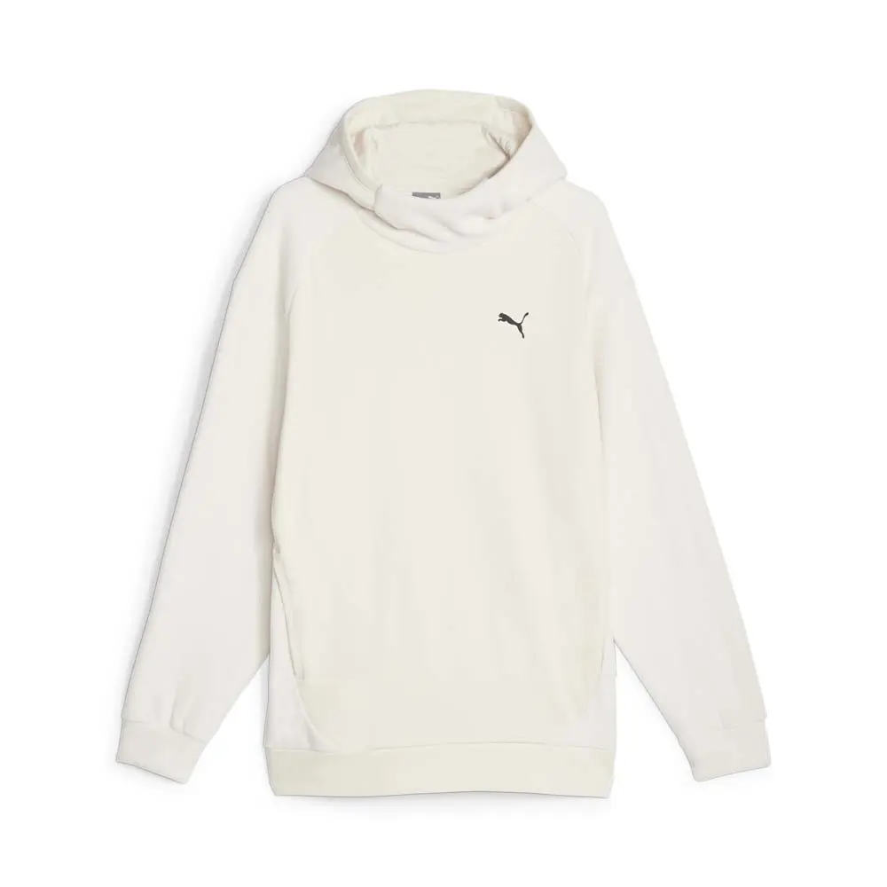 PUMA Mens RadCal Polarfleece Hoodie Casual Outerwear Casual - White