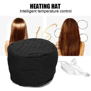 Hair Steamer Cap, Corded Electric Thermal Heat Cap for Deep Conditioning, Hair Care Hat Hair Steamer Thermal Heating Cap For Home Spa(US Plug)