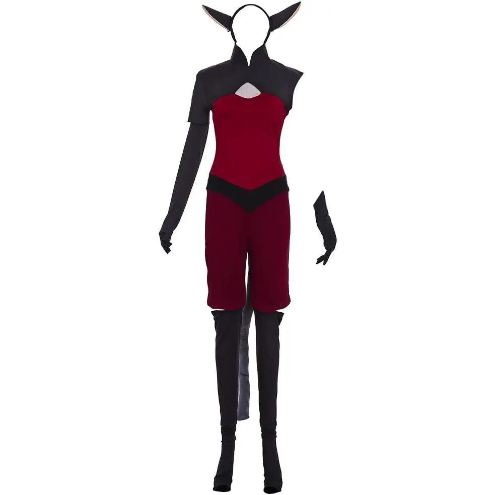 Catra Cosplay Shera Costume Power Princess Cosplay Costume Uniform Outfit Full Suit With Ear Mask for Women Adult