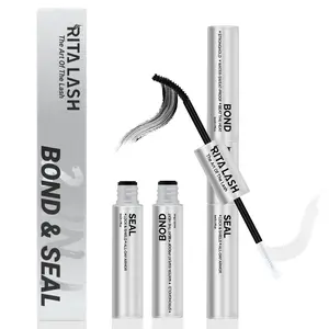 RITALASH Lash Bond Seal 2-IN-1 Power, Strong Hold, Waterproof for Flawless Lashes for Lash Clusters Long-Lasting for Sensitive Eyes Pool-proof Rainy Day Proof
