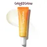 Glad2Glow Apricot Glycolic Acid Exfoliating Gel - Dual-Action Physical & Chemical Exfoliant, Smooth Facial Peeling, Face Scrubs & Peels for Youthful Glow, Soft Skin, Clogged Pores Solution, Plant-Based