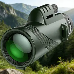 Portable High Power Monocular Telescope 10x42, Ideal for Outdoor Hunting Camping Exploration Hiking Concerts