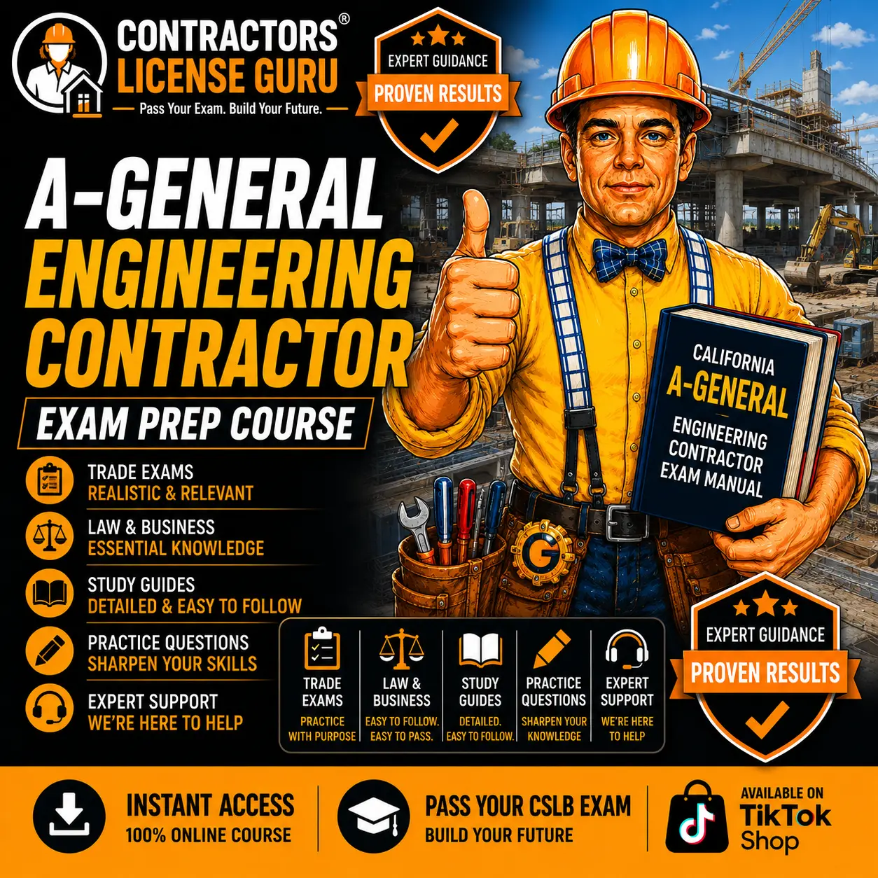 A General Engineering Contractors License Exam Prep