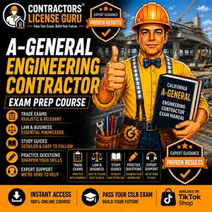A General Engineering Contractors License Exam Prep